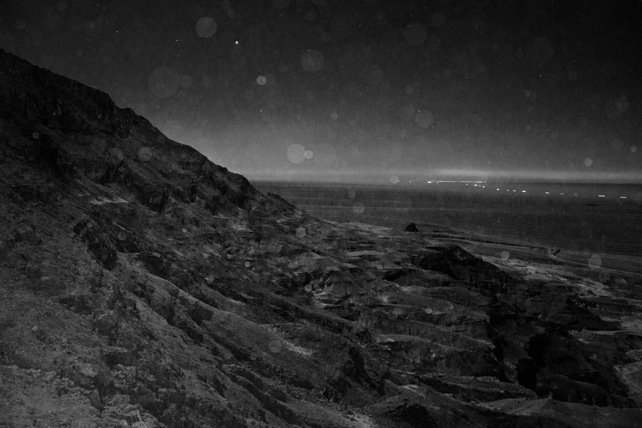 Galala Mountain, where the cave of St. Anthony is located above the monastery, about 2200 above sea level.. Red Sea Governorate, Egypt 2023.